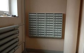 Монтаж почтовых ящиков в доме по адресу ул. Делегатская, 43