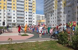 Летний праздник для жителей ЖК «Медовый» Летний праздник для жителей ЖК «Медовый»