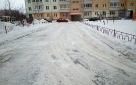 Работа управляющей компании в зимний период
