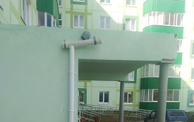Устройство водоотводной системы в доме по адресу ул. Зеленая, 3/1а
