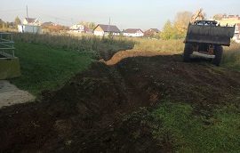 Обустройство водоотвода дома по адресу ул. Зеленая, 3/1а Обустройство водоотвода дома по адресу ул. Зеленая, 3/1а
