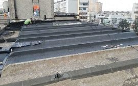 Частичный ремонт кровли дома по адресу пр-т Парковый, 40 Частичный ремонт кровли дома по адресу пр-т Парковый, 40