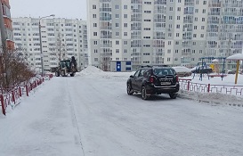 Механизированная уборка придомовых территорий