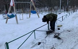 Восстановление газонного ограждения на придомовой территории по адресу ул. Ракитная, 42 Восстановление газонного ограждения на придомовой территории по адресу ул. Ракитная, 42