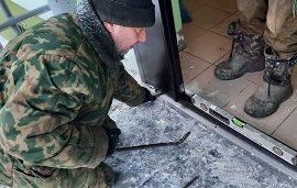 Установка двери в доме по адресу ул. Зеленая, 3/1а Установка двери в доме по адресу ул. Зеленая, 3/1а