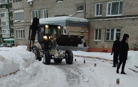 Механизированная уборка придомовых территорий