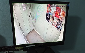 Установка камер видеонаблюдения в доме по адресу ул. Целинная, 49а