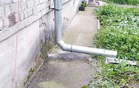 Модернизация водосточной трубы дома по адресу ул. Кавалерийская, 17