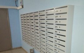 Монтаж почтовых ящиков в доме по адресу ул. Цимлянская, 23 Монтаж почтовых ящиков в доме по адресу ул. Цимлянская, 23