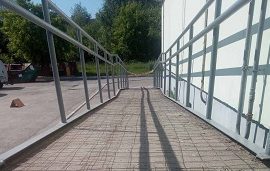 Ремонт пандусов в доме по адресу ул. Делегатская, 35 Ремонт пандусов в доме по адресу ул. Делегатская, 35