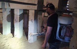 Обработка подвалов дома по адресу ул. Ракитная, 42 Обработка подвалов дома по адресу ул. Ракитная, 42