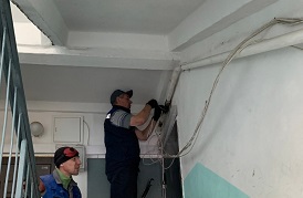 Замена газовых кранов на стояках дома по адресу ул. Кавалерийская, 17