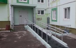 Ремонт входных групп дома по адресу ул. Зеленая, 3/1Б