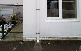 Восстановление водосточной трубы дома по адресу ул. Ракитная, 42 Восстановление водосточной трубы дома по адресу ул. Ракитная, 42