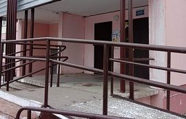 Покрасочные работы в доме по адресу ул. Делегатская, 45 Покрасочные работы в доме по адресу ул. Делегатская, 45