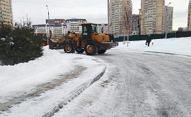 Механизированная уборка придомовых территорий