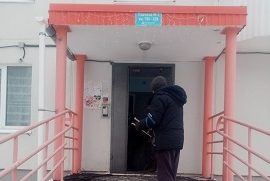 Восстановление входной двери в доме по адресу ул. Целинная, 45 Восстановление входной двери в доме по адресу ул. Целинная, 45
