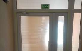 Восстановление стекла входной группы в доме по адресу ул. Гашкова, 59 Восстановление стекла входной группы в доме по адресу ул. Гашкова, 59