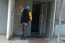 Дезинсекция в доме по адресу пр. Парковый, 40