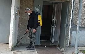 Дезинсекция в доме по адресу пр. Парковый, 40