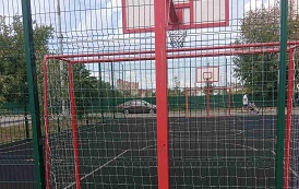 Ремонтные работы на придомовой территории по адресу ул. Кронштадтская, 47