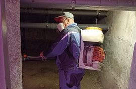 Дезинсекция в доме по адресу ул. Борцов Революции, 1а корпус 2 Дезинсекция в доме по адресу ул. Борцов Революции, 1а корпус 2
