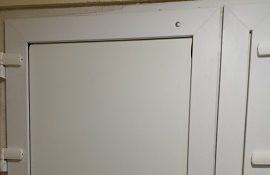 Установка сэндвич панели на двери в доме по адресу ул. Артемьевская, 2 Установка сэндвич панели на двери в доме по адресу ул. Артемьевская, 2
