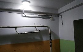 Восстановление освещения в доме по адресу ул. Гашкова, 28