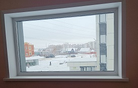 Замена стеклопакета в подъезде дома по адресу ул. Ординская, 10 корпус 2 Замена стеклопакета в подъезде дома по адресу ул. Ординская, 10 корпус 2