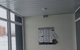 Установка камер видеонаблюдения в доме по адресу ул. Ординская, 10 корп. 1 Установка камер видеонаблюдения в доме по адресу ул. Ординская, 10 корп. 1