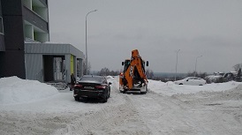 Механизированная уборка придомовых территорий