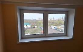 Ремонт окна на лестничной площадке в доме по адресу ул. Строителей, 9 Ремонт окна на лестничной площадке в доме по адресу ул. Строителей, 9