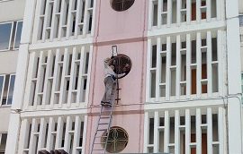 Восстановление освещения на домах Восстановление освещения на домах
