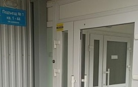 Ремонт дверного полотна в доме по адресу ул. Гашкова, 59