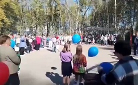 Открытие нового сквера в мкр. Вышка-1 