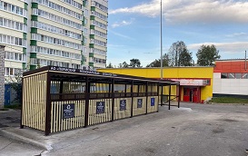 Установка контейнерной площадки по адресу ул. Ракитная, 42