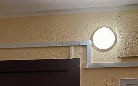 Электротехнические работы в доме по адресу ул. Красавинская, 10