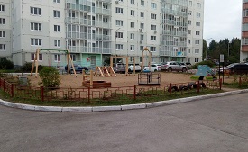 Установка детской площадки по адресу ул. Делегатская, 39А