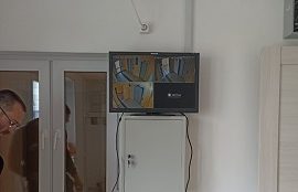 Установка видеонаблюдения в доме по адресу ул. Н.М. Яблокова, 1