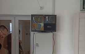 Установка видеонаблюдения в доме по адресу ул. Н.М. Яблокова, 1