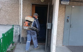 Дезинсекция в доме по адресу пр. Парковый, 40
