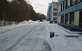 Очистка придомовых территорий от снега