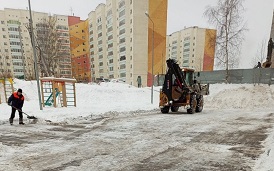 Механизированная уборка придомовых территорий