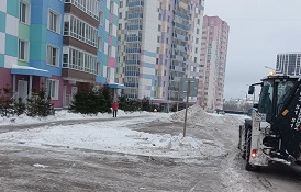 Механизированная уборка придомовых территорий