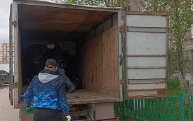 Вывоз мусора с придомовых территорий