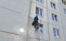 Ремонт межпанельных швов дома по адресу ул. Артемьевская, 1