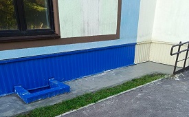 Ремонт отмостки дома по адресу ул. Борцов Революции, 1а корпус 4