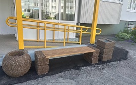 Благоустройство придомовой территории по адресу ул. Красавинская, 2