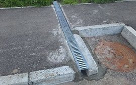 Ремонт ливневой решетки на придомовой территории по адресу ул. Борцов Революции, 1а к.5