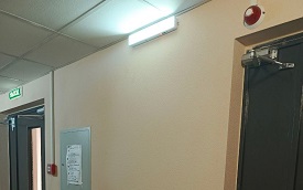 Замена светильников в доме по адресу ул. Борцов Революции, 1а к.4